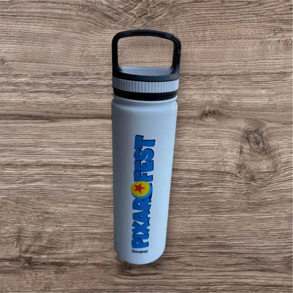 NWT Disney Parks Pixar Fest Stainless Steel Water Bottle Tumbler